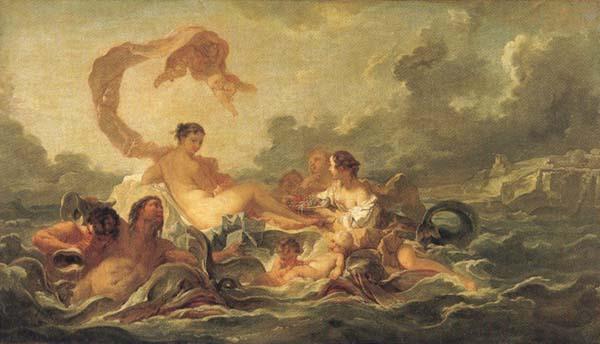 Francois Boucher The Birth of Venus,third quarter of the eighteenth century France oil painting art